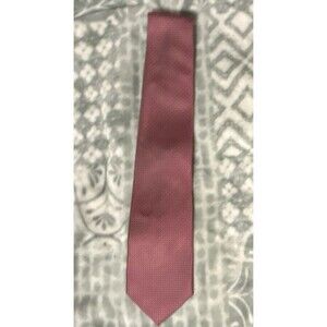 Jos. A. Bank Signature Collection Men’s Long Woven Silk Tie Red Blue Geometric
